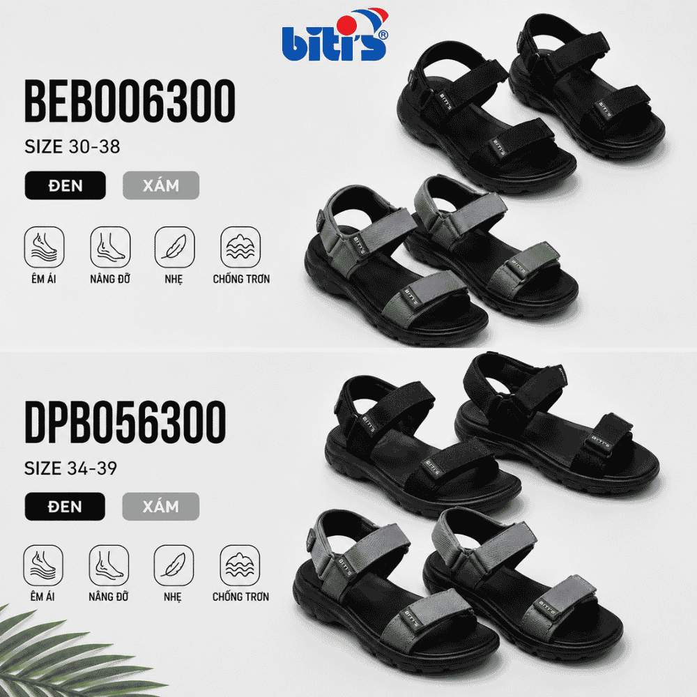รองเท้าแตะ BT SZ 30-39 ️ DPB056300/BEB006300 ️