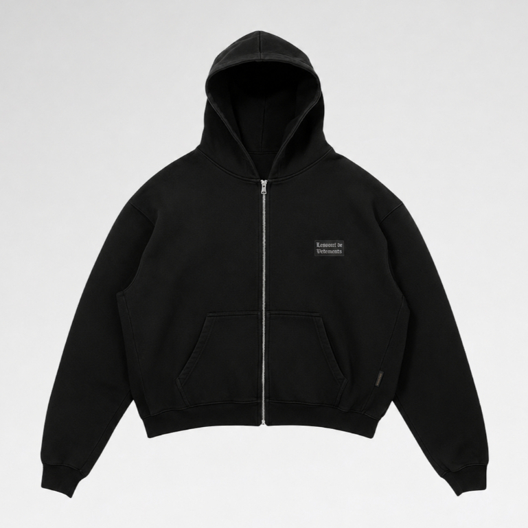 Essentiel Zip Hoodie - Lesavril de Vetements