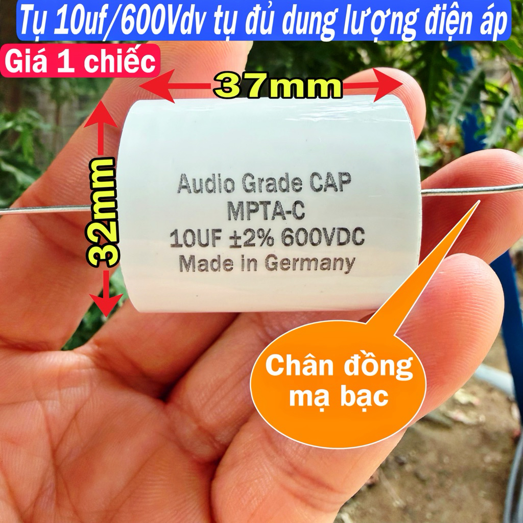 คาปาซิเตอร์ 10uf ของแท้