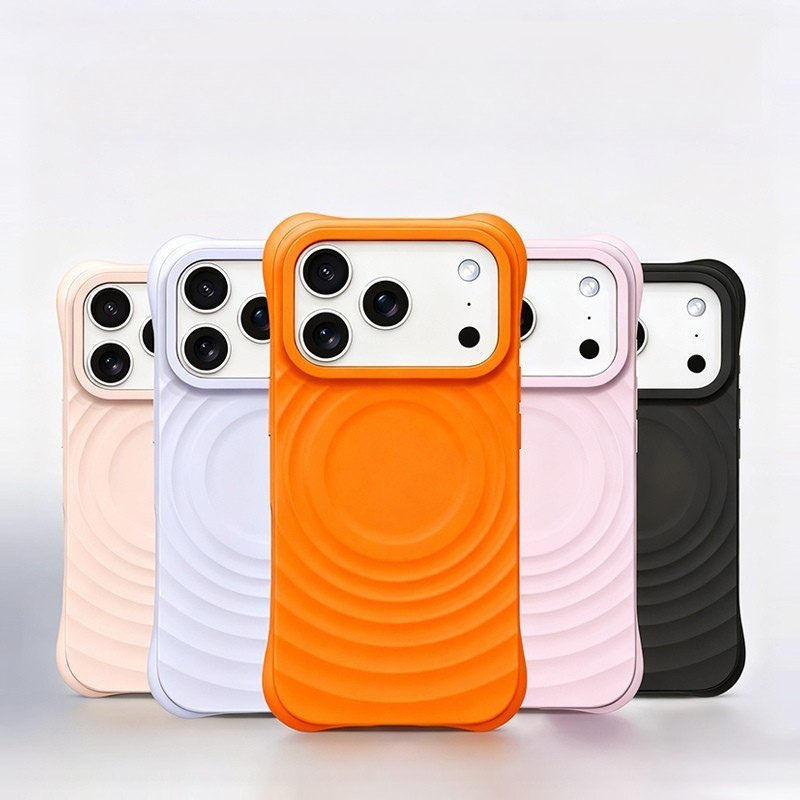 เคส iPhone แม่เหล็กรองรับการชาร์จไร้สาย Wave Edge Phone Protection - iP 11/12/13/14/15/16/17/Pro/Max