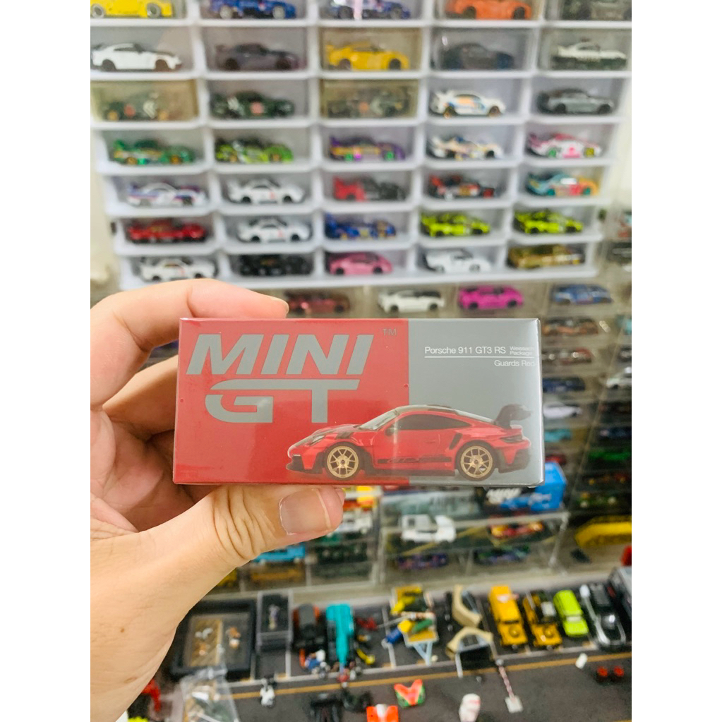 JuJutoys - Mini GT Porsche 911 GT3 RS เบอร์ 1060 กล่อง newseal