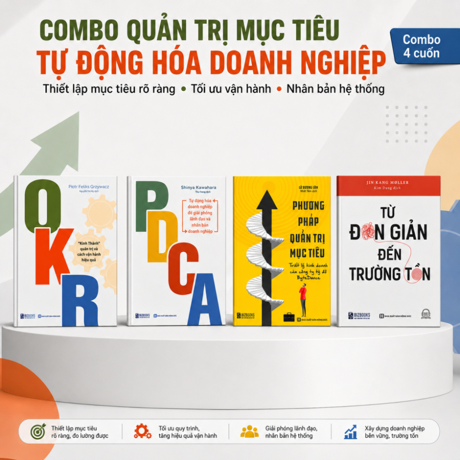 หนังสือธุรกิจ - การจัดการเป้าหมาย – จดจําทางธุรกิจ | หนังสือสร้าง 4 ระบบ, OKR, PDCA และการจัดการที่ม