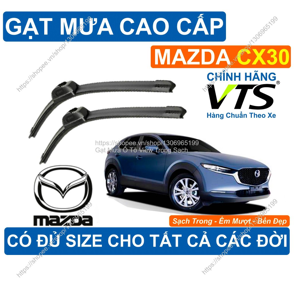 ที่ปัดน้ําฝน A8 Mazda CX30, ที่ปัดน้ําฝน Mazda CX30 คู่, มีจําหน่ายทุกขนาดสําหรับรุ่น Mazda CX30