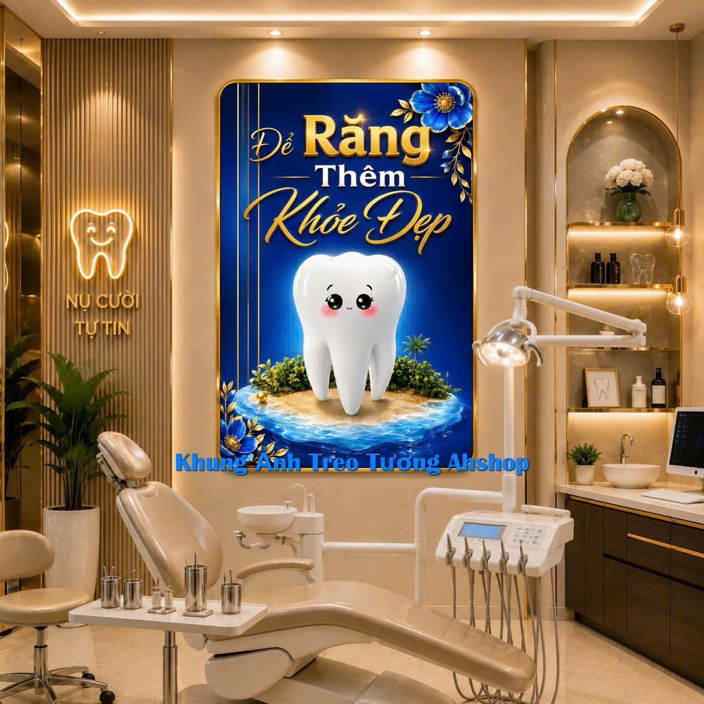 ️ ️ ️ ️ COSMETIC DENTAL PAINTING FOR DENTAL CLINIC