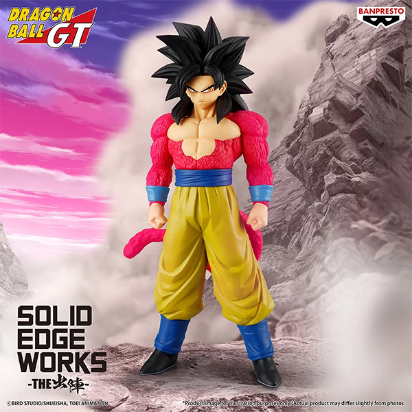 [GENUINE] โมเดล Dragon Ball Solid Edge Works Goku Ssj4