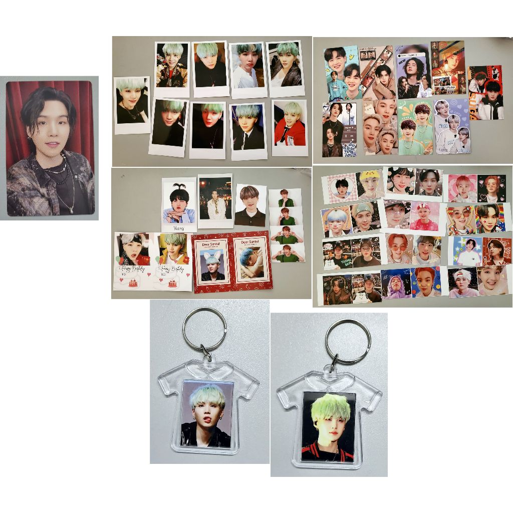 การ์ดปิด Suga Dday, การ์ดดีวีดี Suga Dday พร้อมของขวัญ fib มากมาย, การ์ดปิด BTS, ปิดชูก้า, ยุนกิ