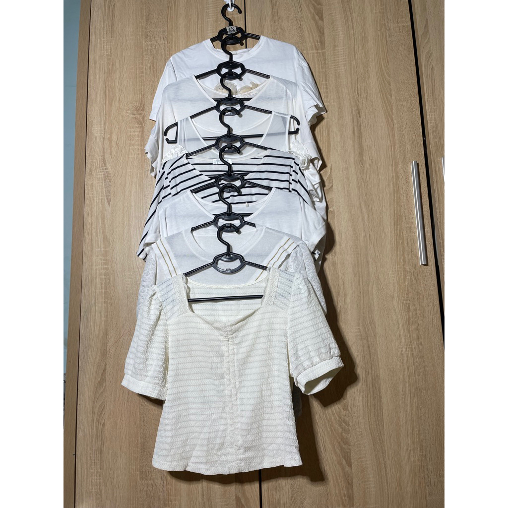 [2hand]เสื้อยืด 58kg-63kg (combo of 7 เสื้อ)