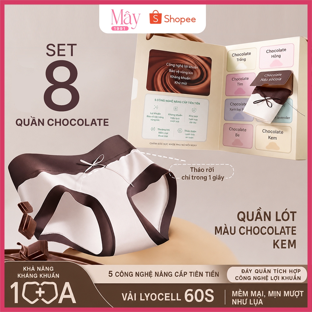 MEDICAL GIFT BOX SET OF 8 CHOCOLATE UNDERWEAR
