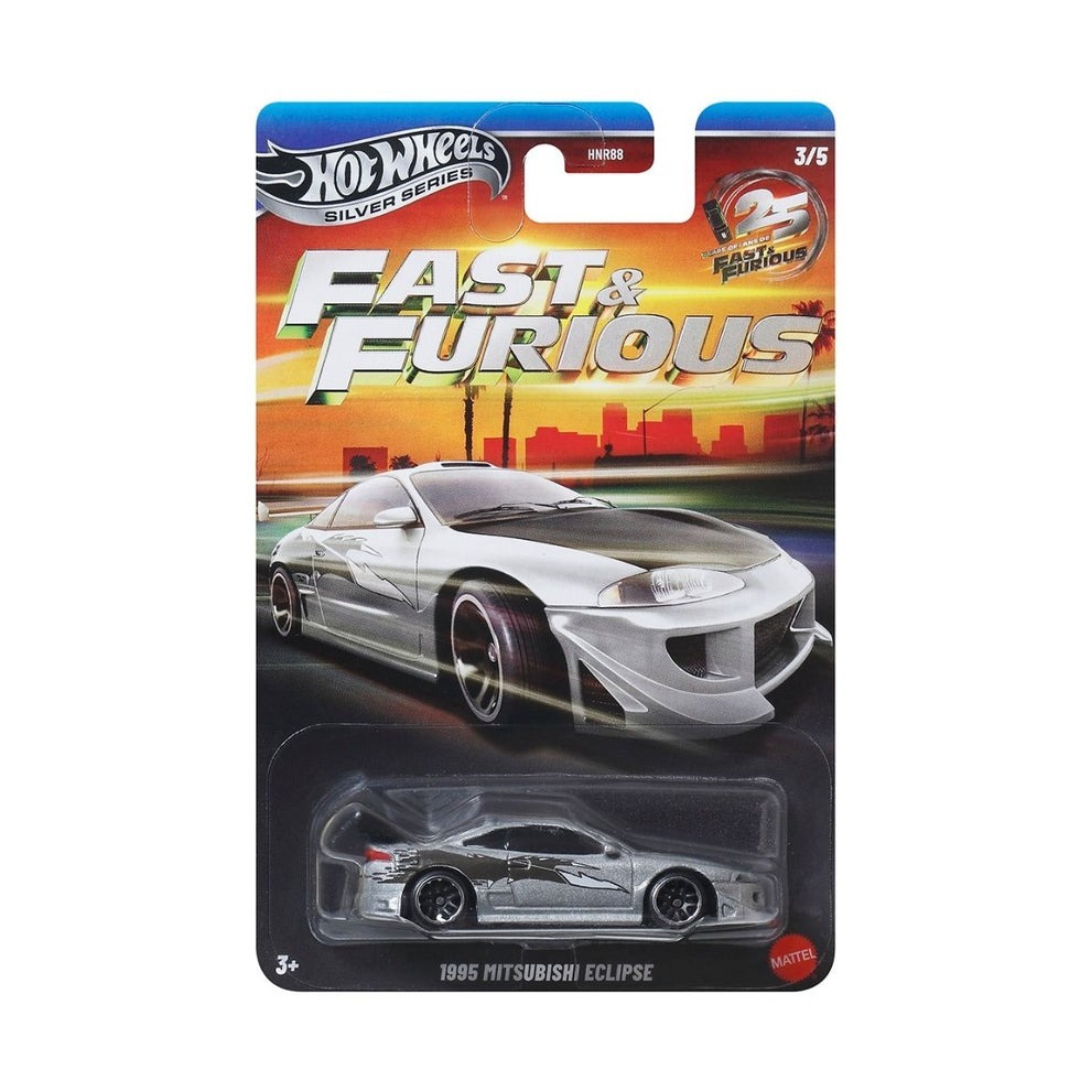 Lehuong Diecast - Fast&Furious Super Car Toys - 95 Mitsubishi Eclipse HOT WHEELS JKX22/HNR88