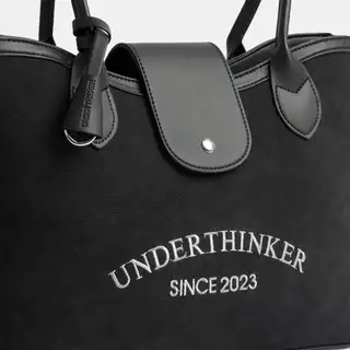 HAVIS Suede PU Tote Bag Laptop Work School Travel Large Capacity Unisex Shoulder Bag Chic | M STUDIO