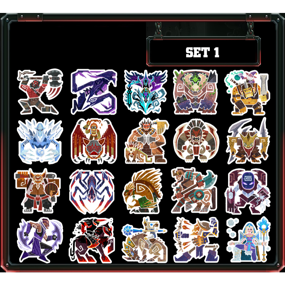สติ๊กเกอร์ Hero DOTA 2 - สติ๊กเกอร์คอลเลกชั่น Hero จาก Atlas