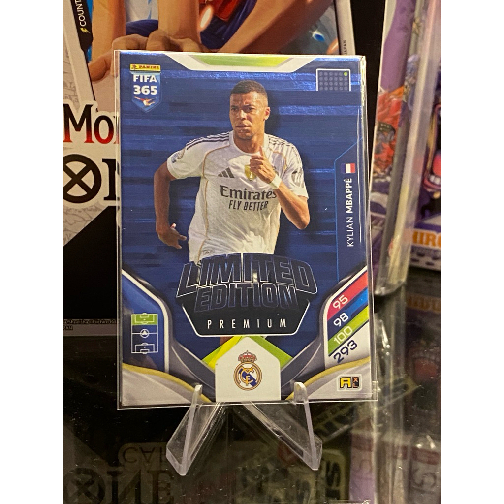 [SUPER RARE] Player Card Kylian Mbappe Panini FIFA 365 2026 French Shirt LIMITED EDITION PREMIUM