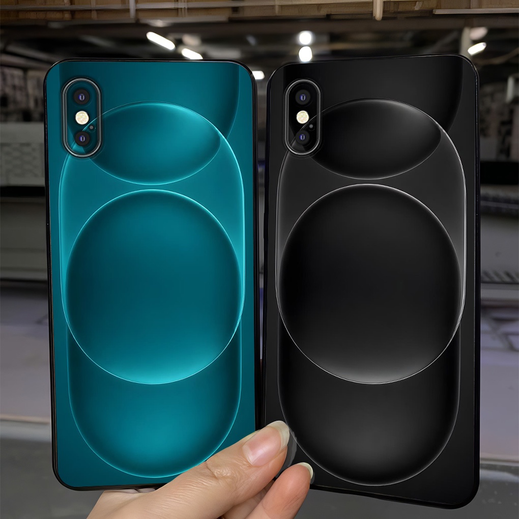 เคสสําหรับ Iphone X / ip Xs / ip Xs max พร้อมพิมพ์วงกลมสีใหม่ 1