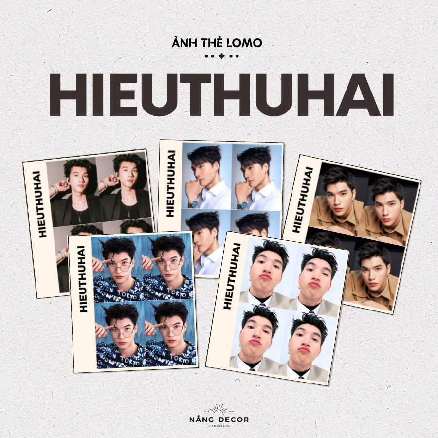 [Ho Chi Minh City Express] การ์ดตกแต่ง HIEUTHUHAI ขนาด 3 x 4 ซม. | Sunny Decor 2015