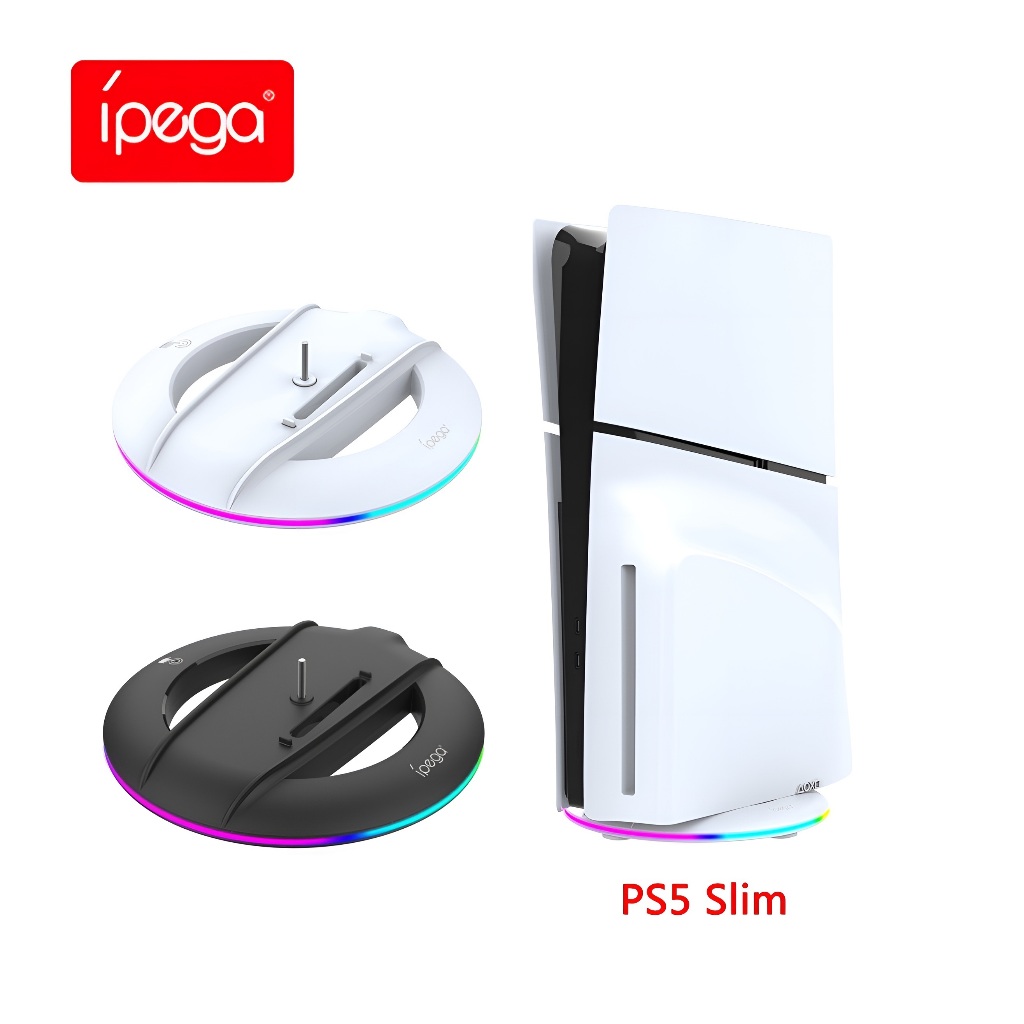 Ps5 Slim IPEGA RGB ขาตั้ง LED สําหรับ Sony Playstation PS5 Slim