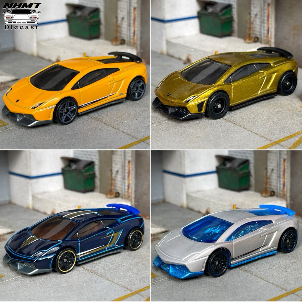 โมเดลรถ - Hot Wheels Lamborghini Gallardo LP570-4 Superleggera (การ์ดหลวม)
