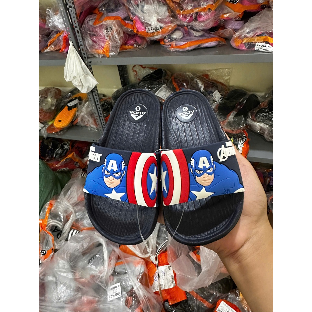 ADDA Thailand รองเท้าแตะเด็กชาย Captain America (32B39)