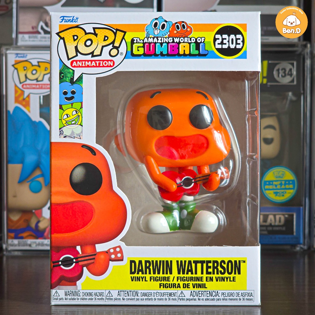 FUNKO POP Fiko POP Animation: โลกอันมหัศจรรย์ของ Gumball - Darwin Watterson 2303