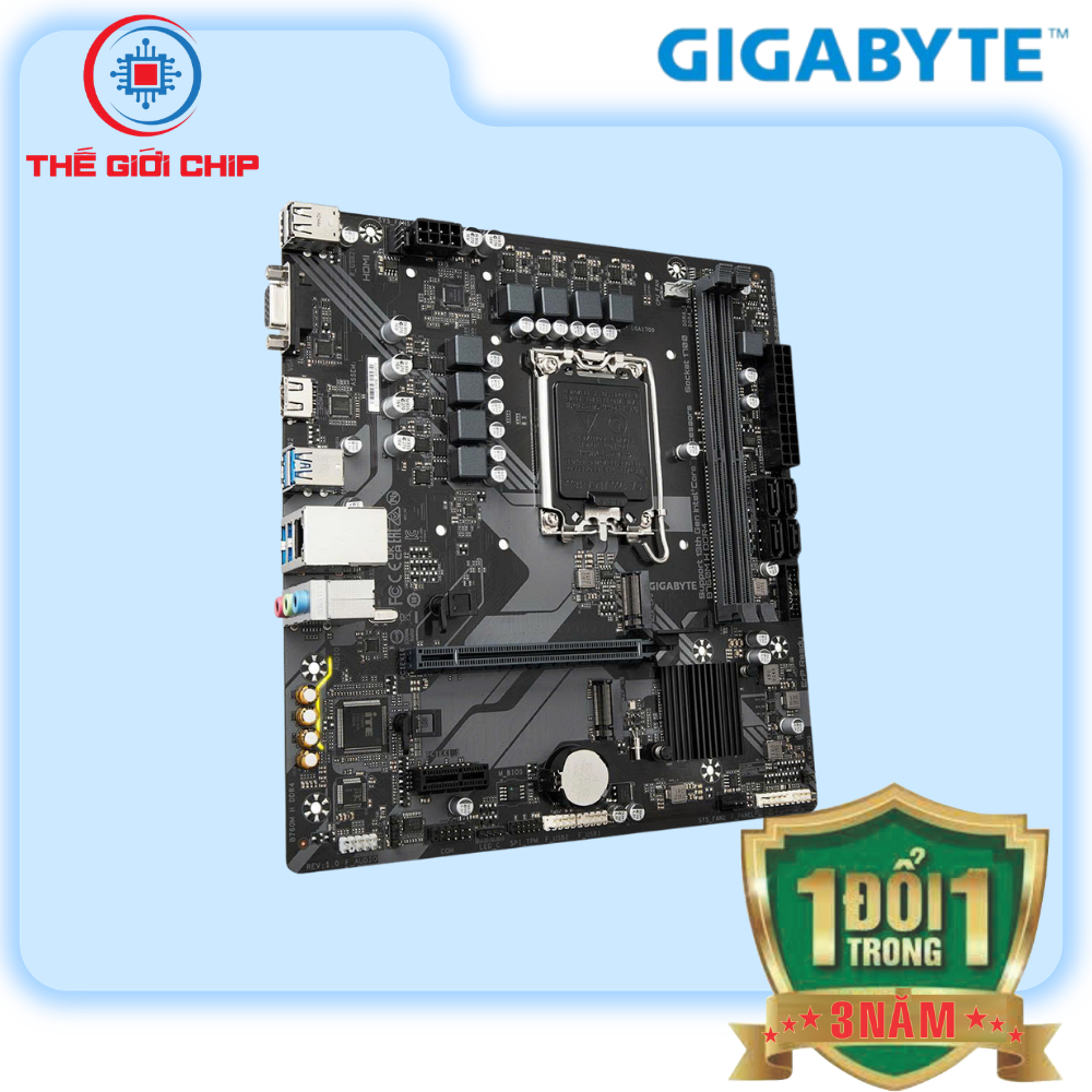 GIGABYTE B760M H DDR4 I 36 ผู้ผลิตศักดิ์สิทธิ์เมนบอร์ด
