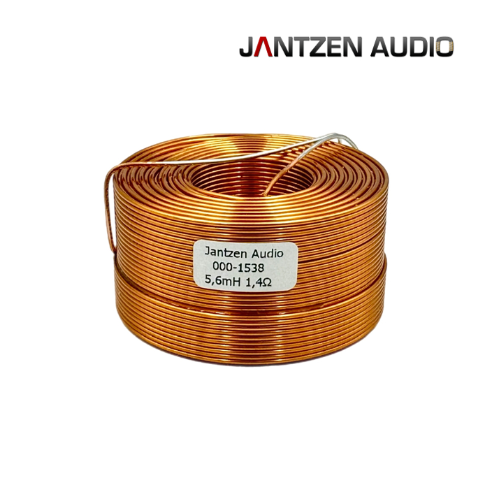 5.6mH AIR CORE Jantzen-Audio DCR inductor 1.4 โอห์ม 1 มม. ใช้เป็นครอสโอเวอร์ลําโพง ราคา 1 ม้วน