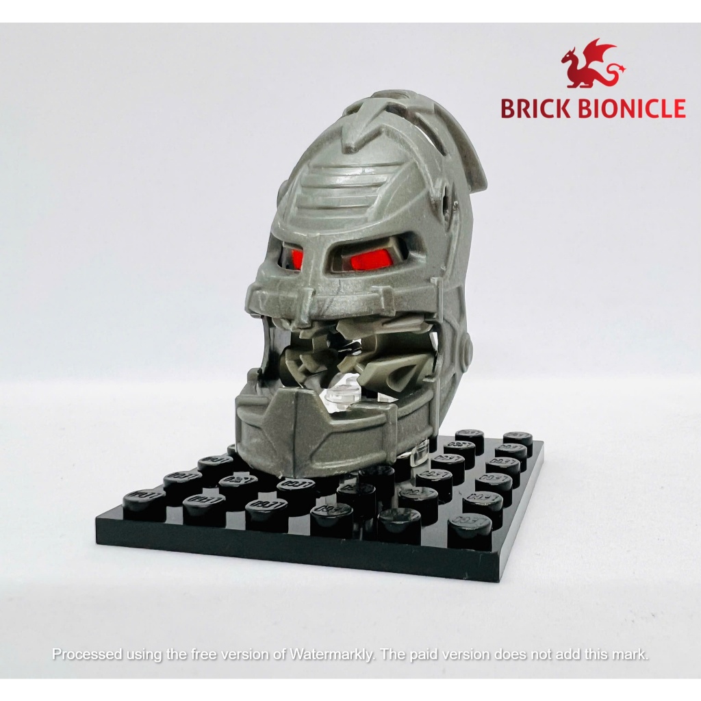 BIONICLE - หน้ากาก BIONICLE ASSEMBLY TOY - Pearl Dark Grey Bionicle Mask Ignika (Vezon)