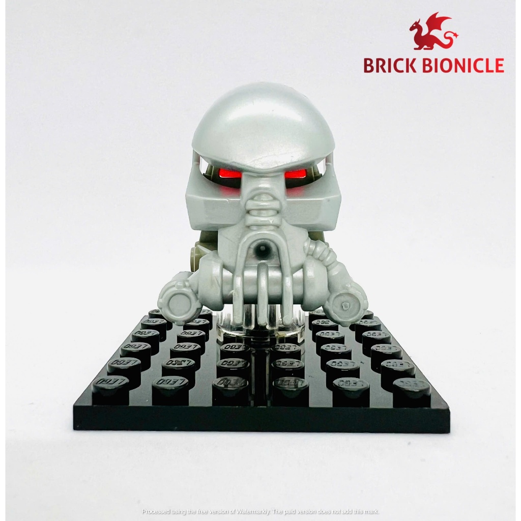 BIONICLE - หน้ากาก BIONICLE ASSEMBLY TOY - Pearl Light Grey Bionicle Mask Hydraxon