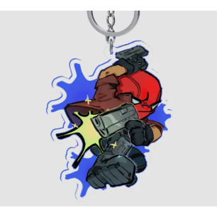 พวงกุญแจ Jason Todd ฮูดแดง