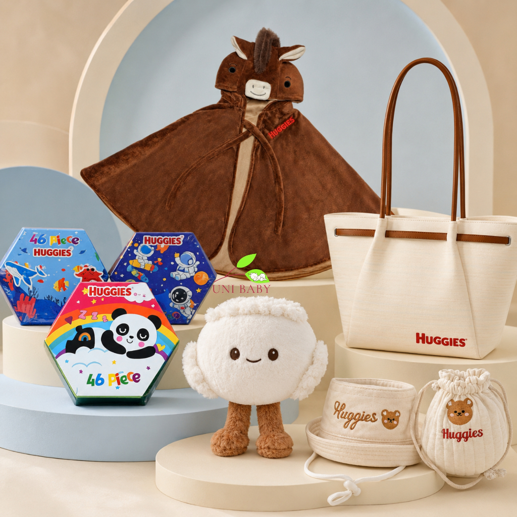 ของขวัญสําหรับลูกค้าที่ซื้อผ้าอ้อม Huggies