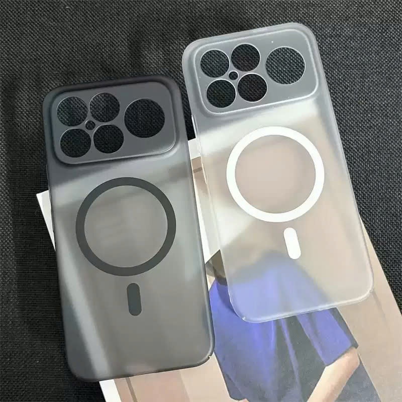 เคสพีซีแบบแข็งแม่เหล็กสําหรับ Redmi K90 Pro Max / K90 Ultra / K90 Max / K90 - ด้านหลังเคลือบป้องกันล