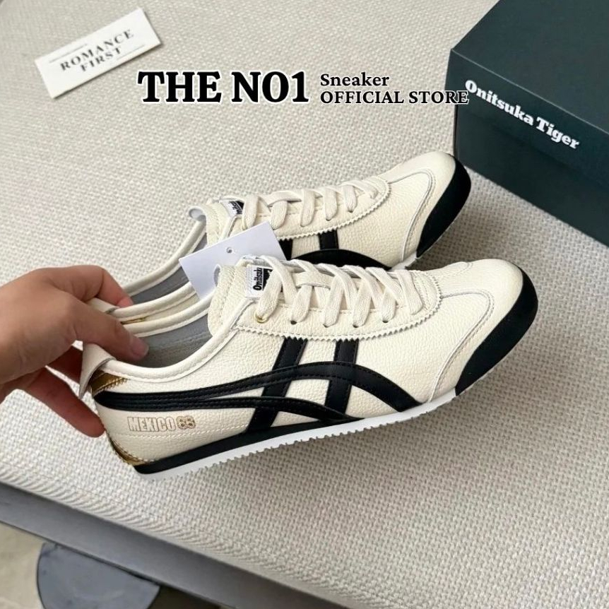 [ The No1 Sneaker ] Hot Trend Tiger Beige Black Yellow Sports Shoes – Sneaker for Men and Women with
