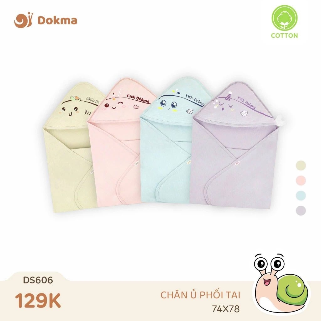 DOKMA BABY BREATHABLE COTTON BLANKET