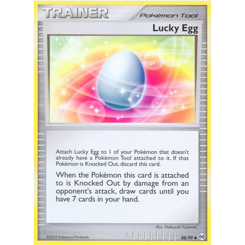 [การ์ดโปเกมอน TCG] Lucky Egg 88/99 Uncommon
