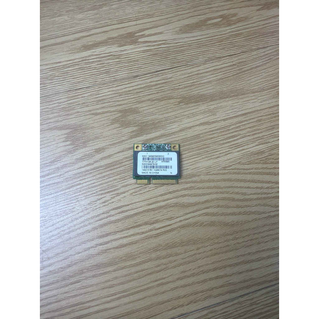การ์ด wifi แล็ปท็อป Acer Aspire 5820T