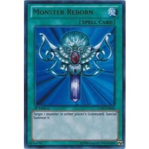 [ การ์ด Yugioh ของแท้ ] LCJW-EN060 Monster Reborn ( UR )