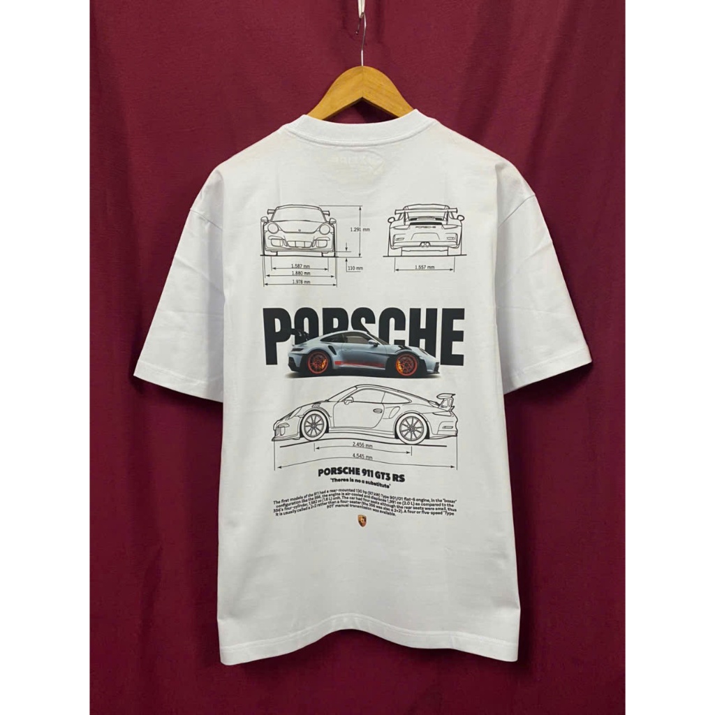 เสื้อยืด Porsche Boom/ Cheap Refund Cotton Oversize Form Xfire Vietnam