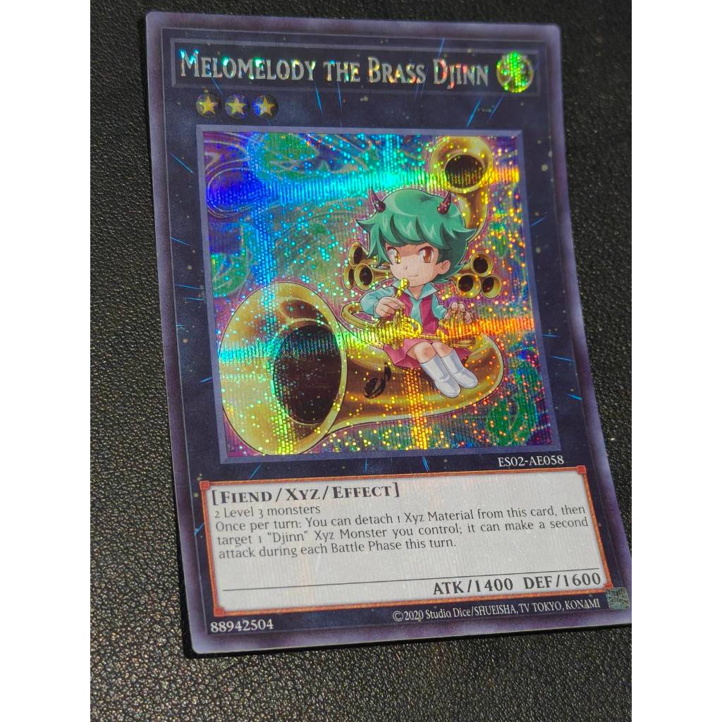 ES02-AE058 Melmelody the Brass Djinn - Secret Rare