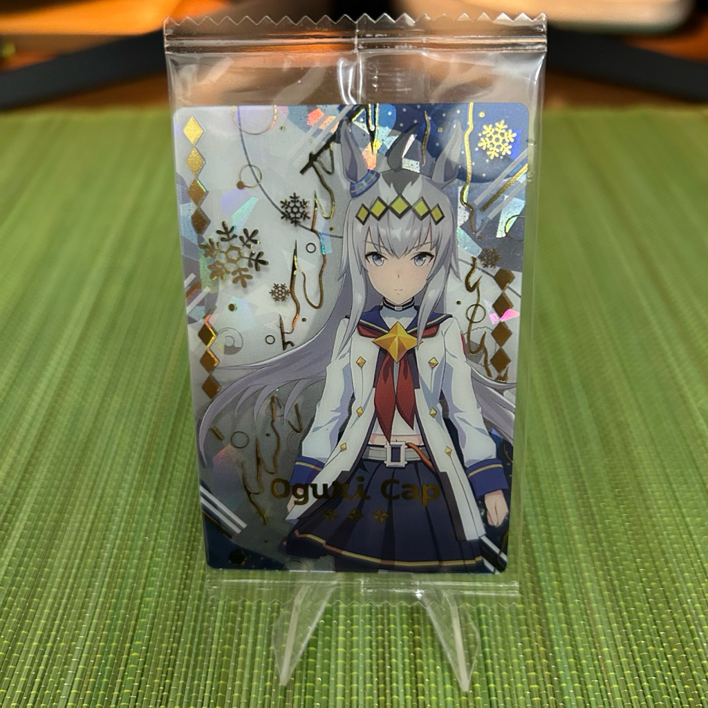 SP Uma musume Oguri Cap การ์ดเวเฟอร์โลหะ