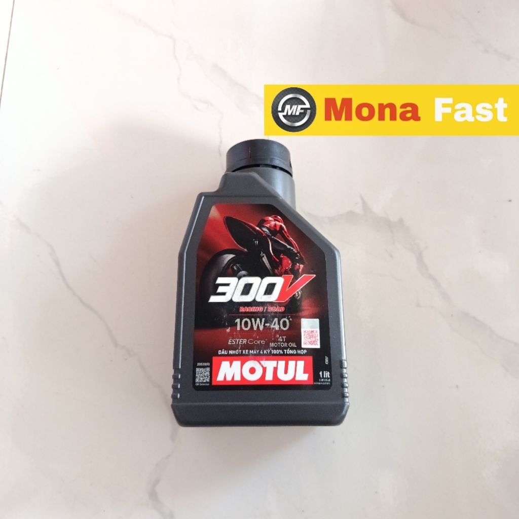 Motul น้ํามันหล่อลื่น 300v 10w40 1 ลิตร