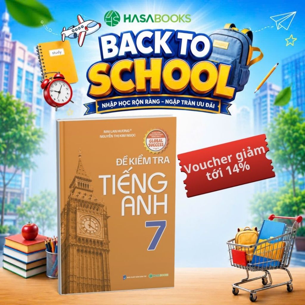 หนังสือ - English Test 7 Global Success - Mai Lan Huong