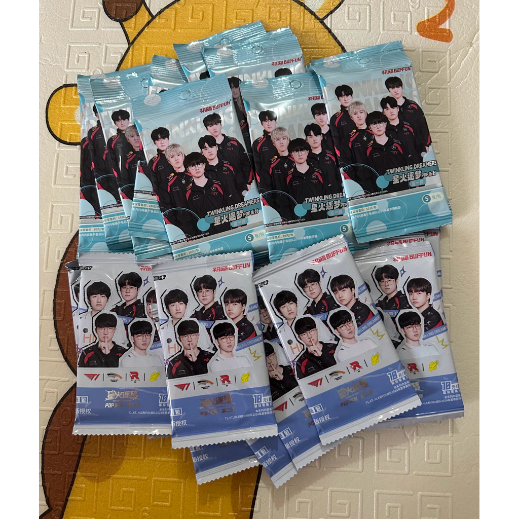 [GENUINE] การ์ดบัฟun LCK (T1, HLE, KT, Fox...)