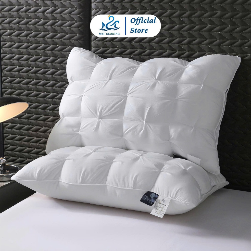 Mama M2T BEDDING ปลอกหมอนผ้าฝ้าย ขนาด 50x70 ซม. ดีไซน์นุ่มรองรับคอไหล่คอ