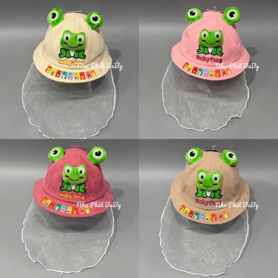 [6 รองเท้าบูท MONTHS - 18 MONTHS] FROG PATTERN TRAVEL DUST COVER สําหรับ BOYS AND GIRLS