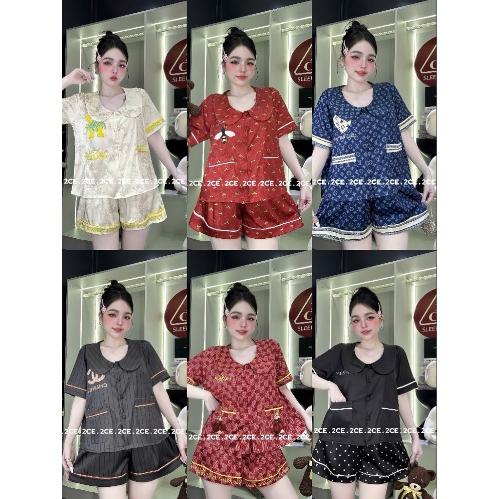 [2CE]ชุด SMOOTH SILK THIGHS พร้อมคอดอกบัว