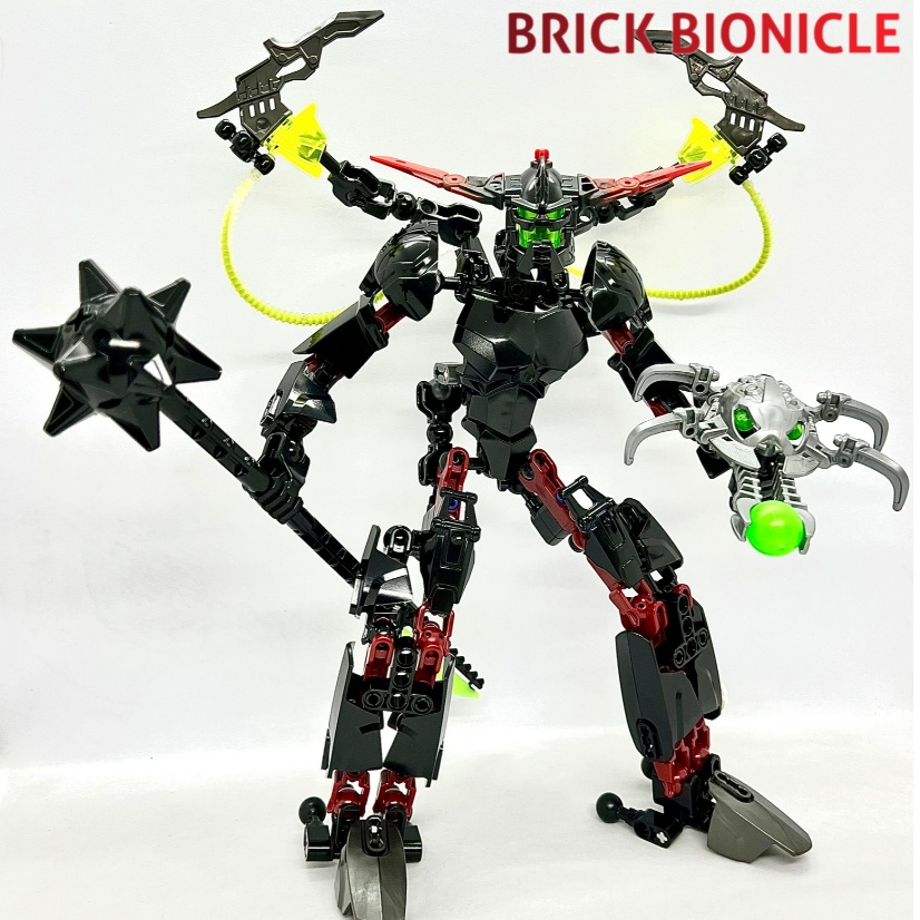 VINTAGE HERO FACTORY - HERO FACTORY INSTALLATION TOY - 6203 Black Phantom ไม่มีกล่องอย่างเป็นทางการ