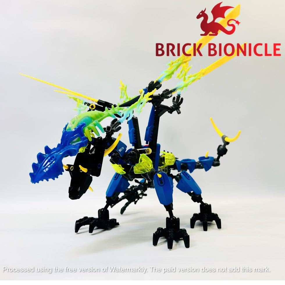 VINTAGE HERO FACTORY - HERO FACTORY TOYS - 44009 Dragon Bolt ไม่มีกล่องอย่างเป็นทางการ