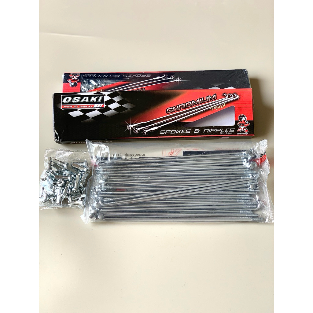 ปลั๊กชุบโครเมี่ยม Osaki Made In Thailand - มีจําหน่ายทุกขนาดสําหรับ Honda / Yamaha รุ่น