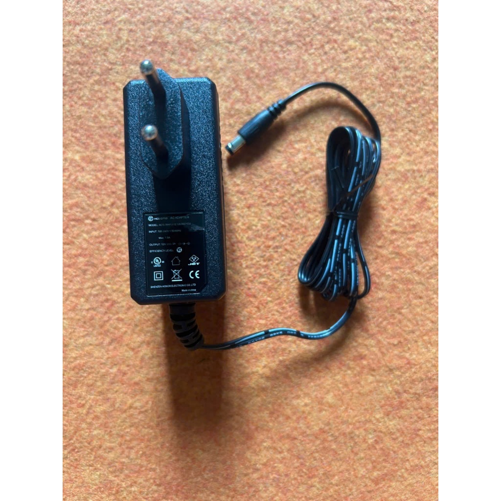 สายไฟกีตาร์ Yamaha 12V 3A สําหรับรหัสกีตาร์ E213, E273, E360, E363, E373, E453, E463, E473