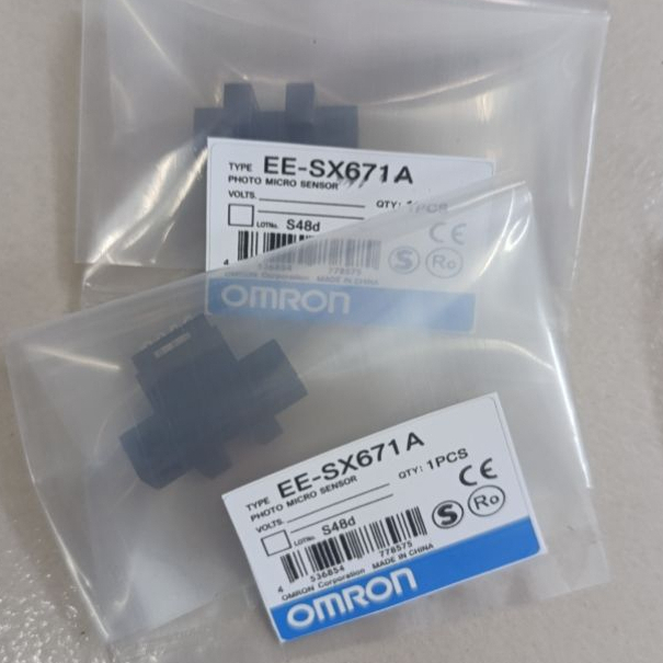 EE-SX671A เซ็นเซอร์ออปติคอลรูปตัว U - เซ็นเซอร์ร่อง / เซ็นเซอร์ก้ามปู NPN 5-24VDC /Vat 8%