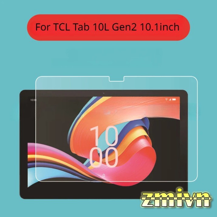 กระจกนิรภัย 9H สําหรับ TCL Tab 10L Gen 2 10.1 "2023 ปกป้องหน้าจอ
