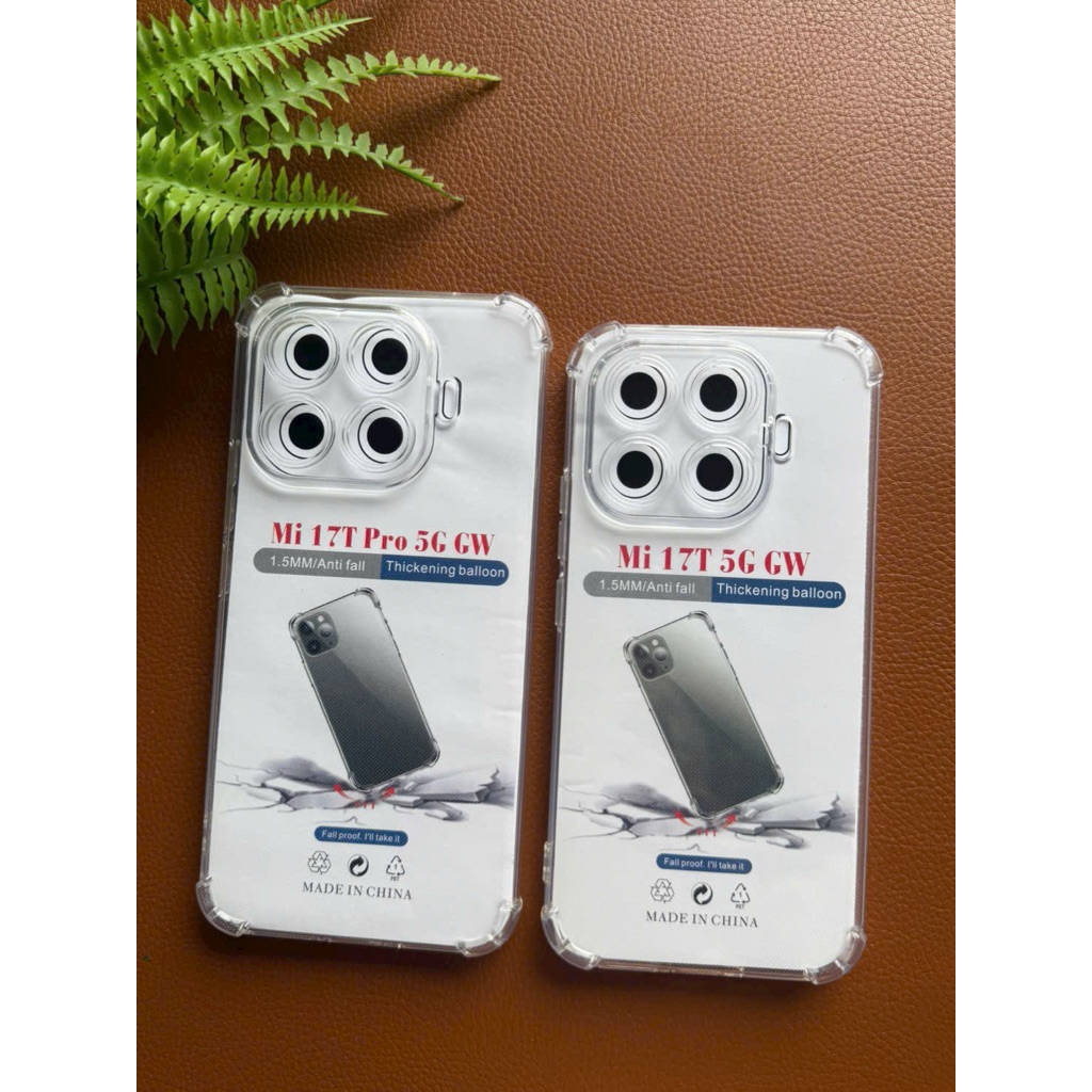 เคสยืดหยุ่นใสกันกระแทกสําหรับ Mi 17T,Mi 17T Pro,Mi 12T/12T Pro/K50,Poco X2/ K30,K30/K20pro,K40pro